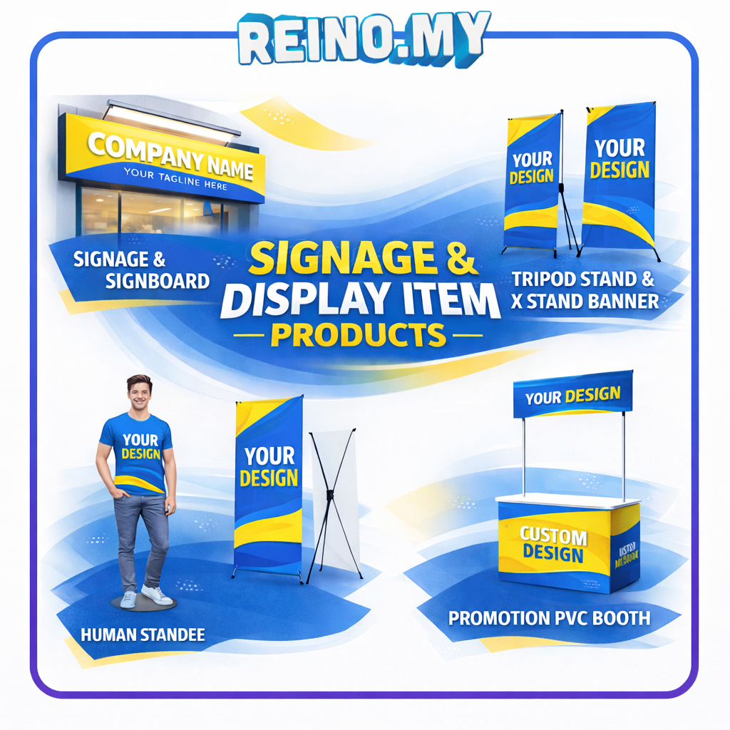 SIGNAGE & DISPLAY ITEM